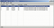 Serial Logger Service screenshot